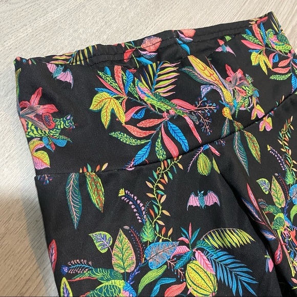 ADIDAS NEO Neon Graphic Print Leggings - 2XS - Picture 2 of 6